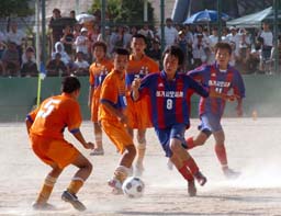 東大阪朝中サッカー部 全国 大会出場権を獲得