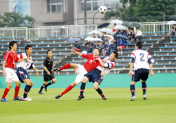 第３６回日朝親善サッカー大会 東京朝高 修徳高校 朝大 日大が熱戦